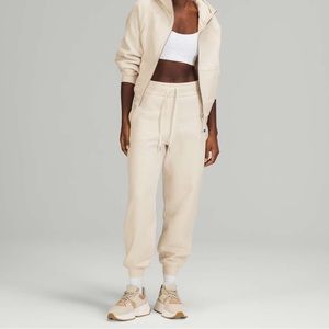 Lululemon Scuba High Rise Relaxed Jogger (White Opal)